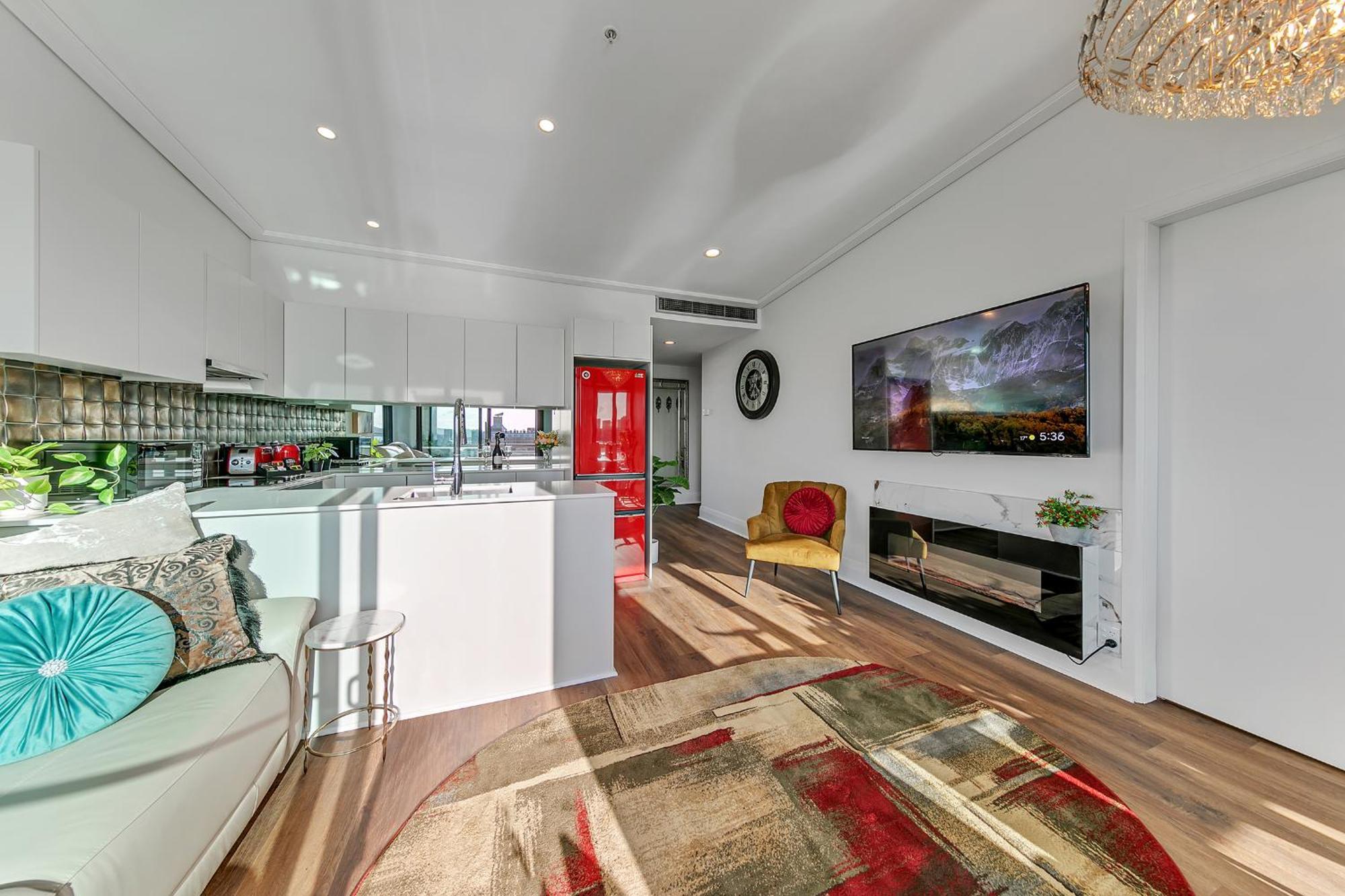 Penthouse Crown Apartment โอ๊คแลนด์ ภายนอก รูปภาพ